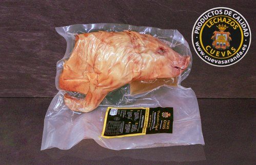 Cochinillo preasado delantero Cuevas w